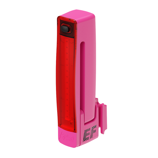 KNOG PLUS REAR 20 Lumen Limited Edition baglygte E.F. Pro Cycling Pink