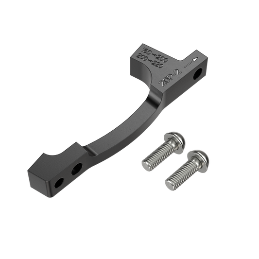 PM / PM SRAM P2 Disc 200/220mm (+20mm) Přední / zadní třmenový adaptér + šrouby a svorníky z nerezové oceli
