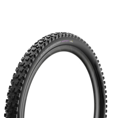 Pneu PIRELLI SCORPION EMPEROR 27.5x2.40 Supersoft DH+Wall Tubeless Ready Souple Noir/Jaune Team Edition