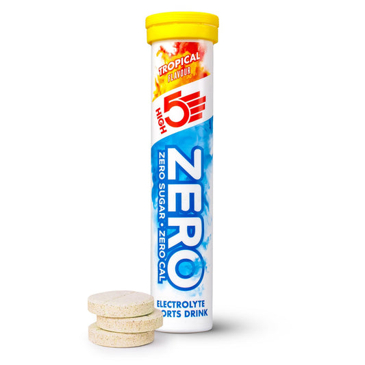 Boisson Anticrampe HIGH5 ZERO Tube de 20 Pastilles Tropical