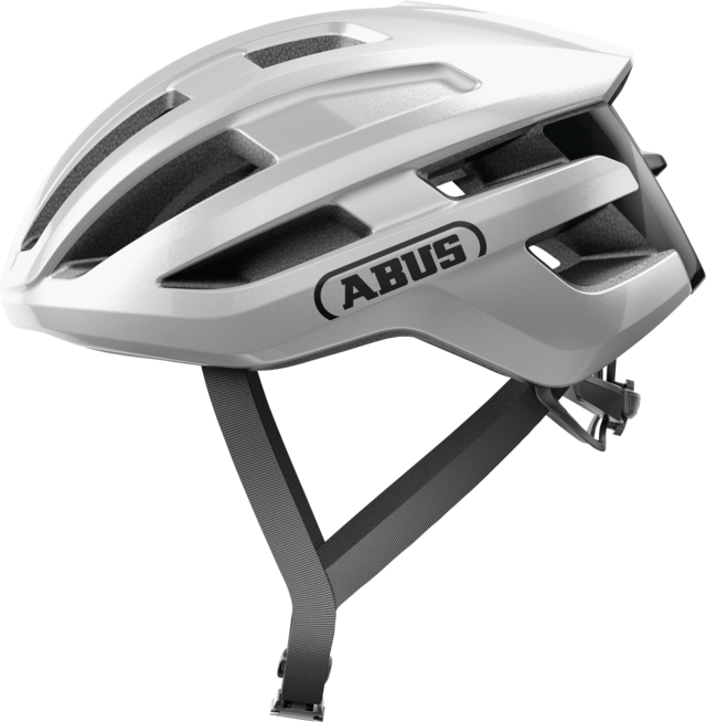 ABUS POWERDOME Road Hjälm Silver