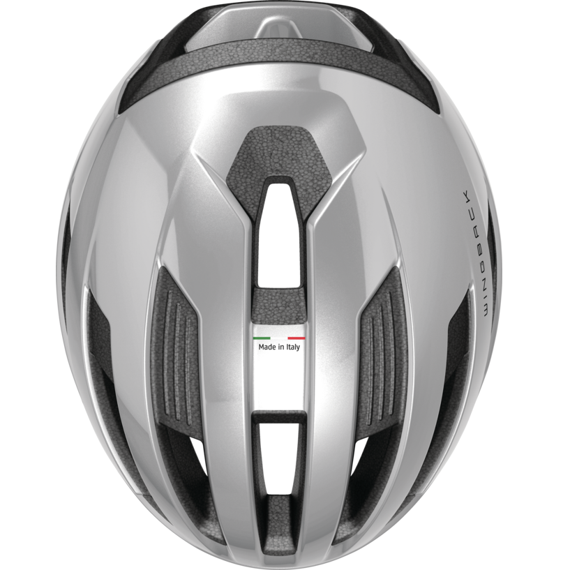 Kask szosowy ABUS WINGBACK srebrny
