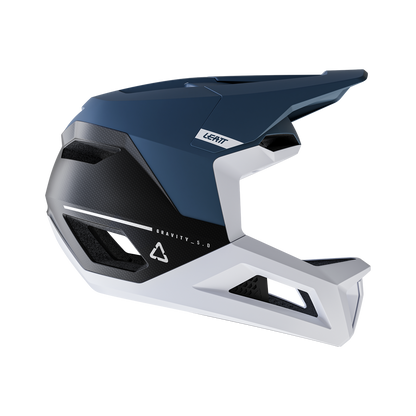 Casque VTT LEATT MTB GRAVITY 5.0 Bleu/Blanc