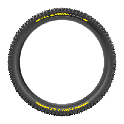 Pneu PIRELLI SCORPION BLACK STING 29x2.40 Supersoft DH+Wall Tubeless Ready Souple Noir/Jaune Team Edition