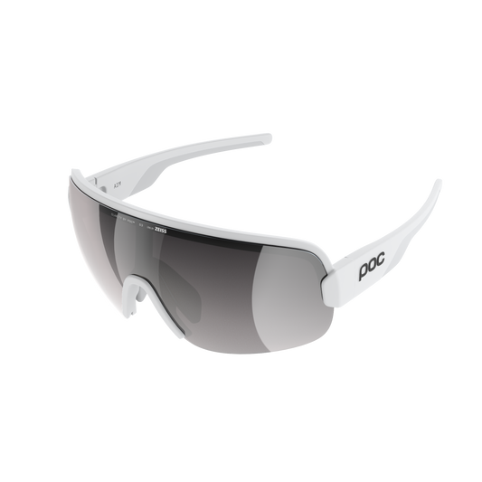 Lunettes POC AIM Blanc Verre Clarity Road Sunny Silver