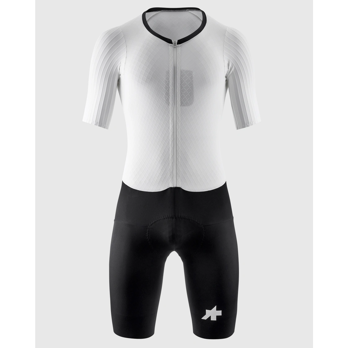 ASSOS EQUIPE RS RAPIDFIRE S11 våddragt hvid/sort