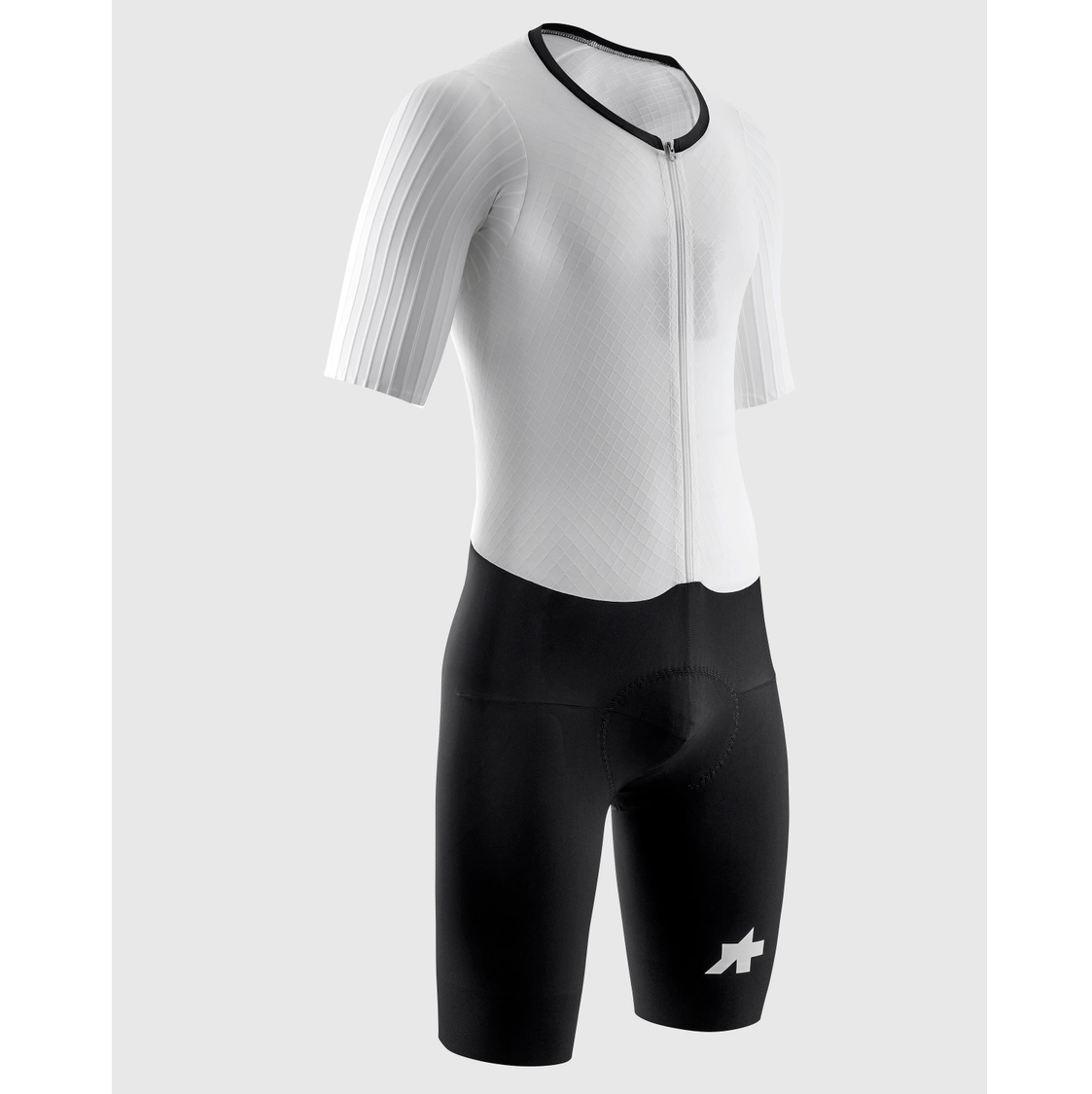 ASSOS EQUIPE RS RAPIDFIRE S11 våddragt hvid/sort