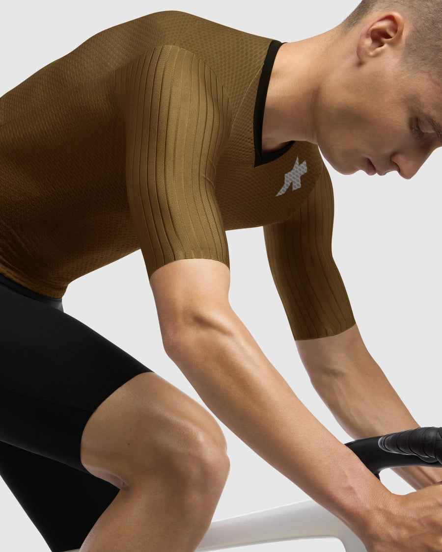 Maillot ASSOS EQUIPE RSR S11 Manches Courtes Bronze