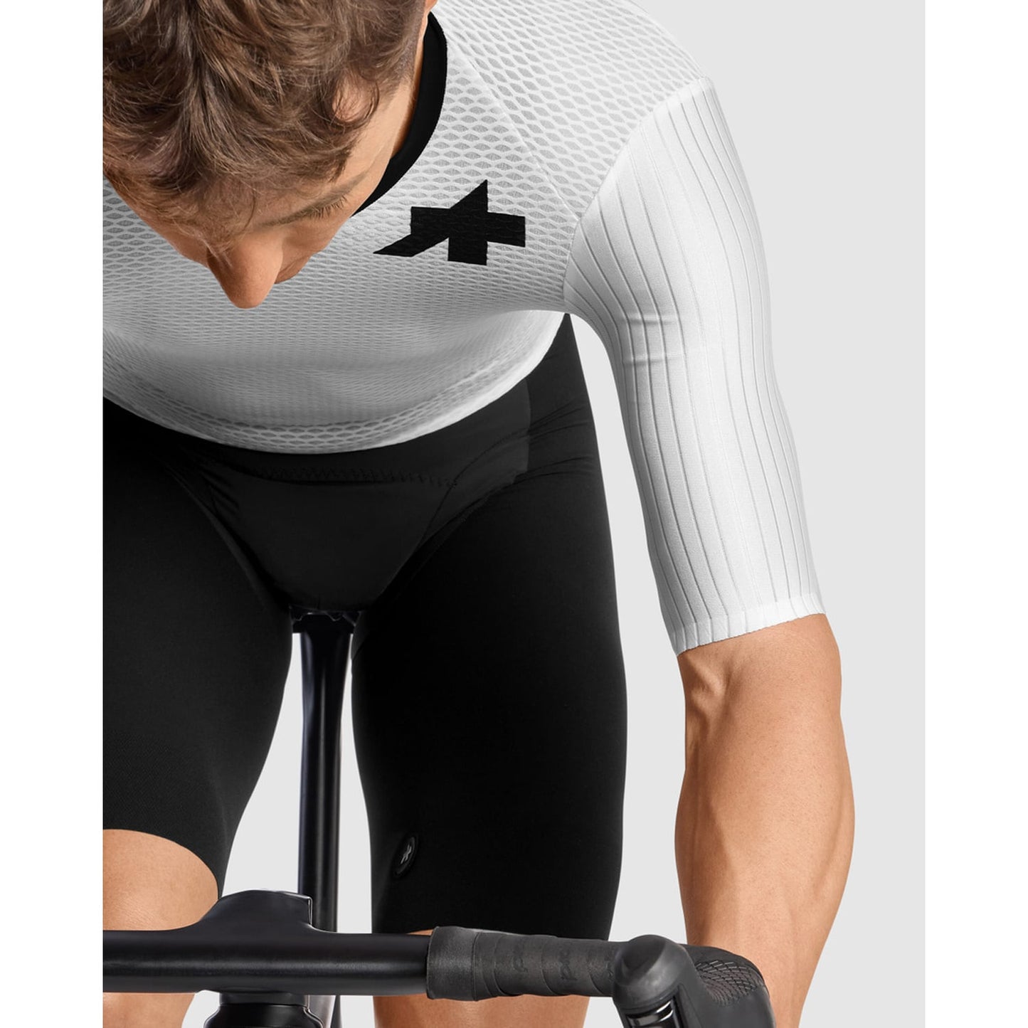 ASSOS EQUIPE RSR S11 Dres s krátkým rukávem White