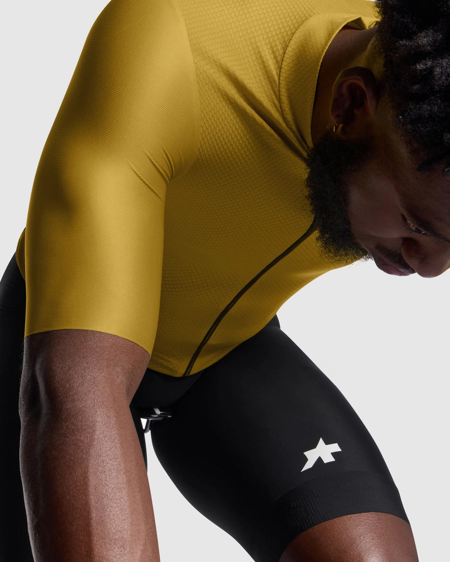 Maillot ASSOS MILLE GT S11 EVO Manches Courtes Golden Yellow