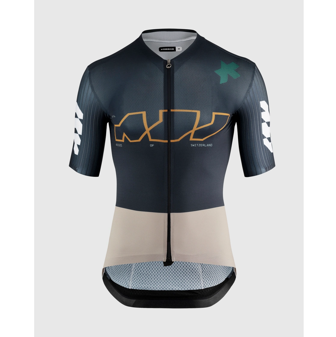 ASSOS EQUIPE RS S11 Something to say Dres s krátkým rukávem modrý