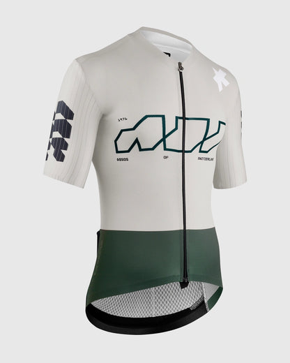 Maillot ASSOS EQUIPE RS S11 Something to Say Manches Courtes Blanc