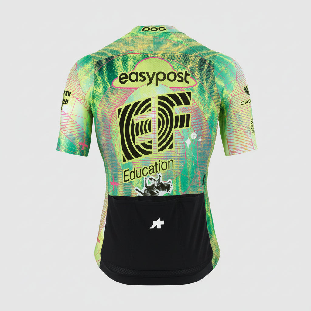 ASSOS MILLE GT EDUCATION FIRST GIRO Dres s krátkým rukávem Black/Yellow