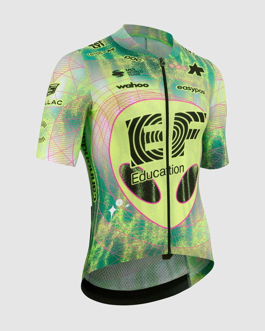 ASSOS MILLE GT EDUCATION FIRST GIRO Dres s krátkým rukávem Black/Yellow