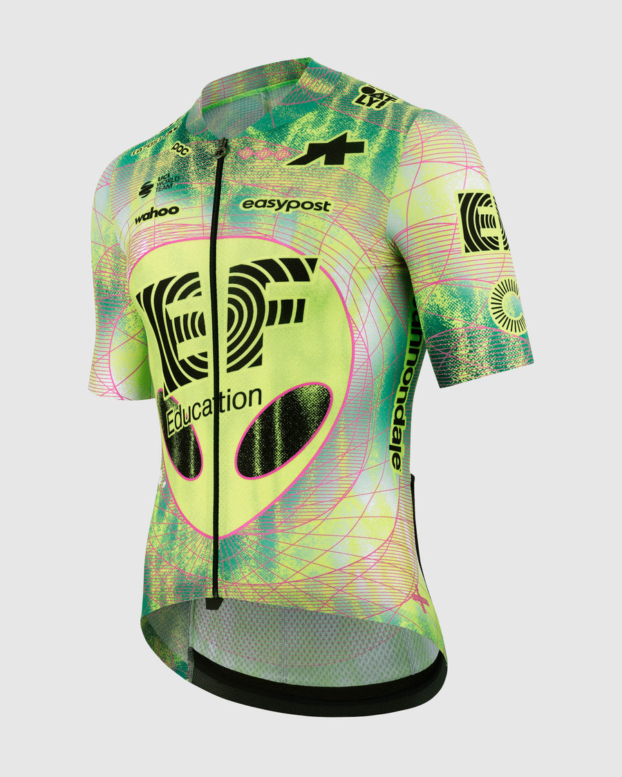 ASSOS MILLE GT EDUCATION FIRST GIRO Dres s krátkým rukávem Black/Yellow