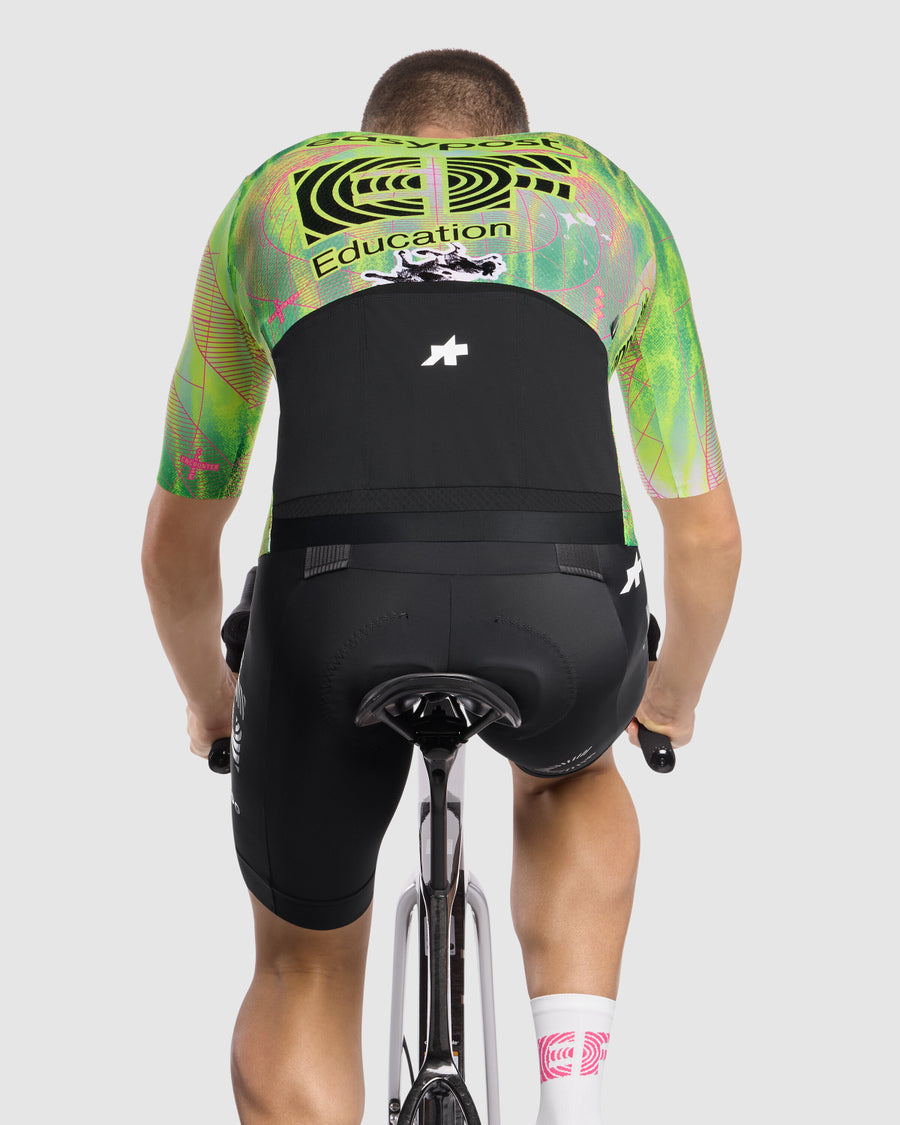 ASSOS MILLE GT EDUCATION FIRST GIRO Dres s krátkým rukávem Black/Yellow