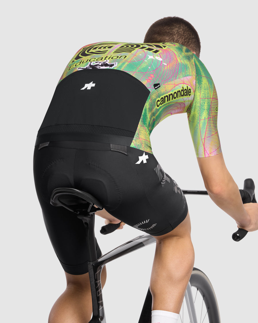 ASSOS MILLE GT EDUCATION FIRST GIRO Dres s krátkým rukávem Black/Yellow
