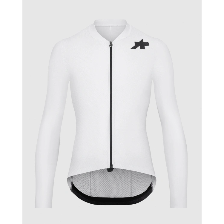 Maillot ASSOS MILLE GT S11 EVO Manches Longues Blanc