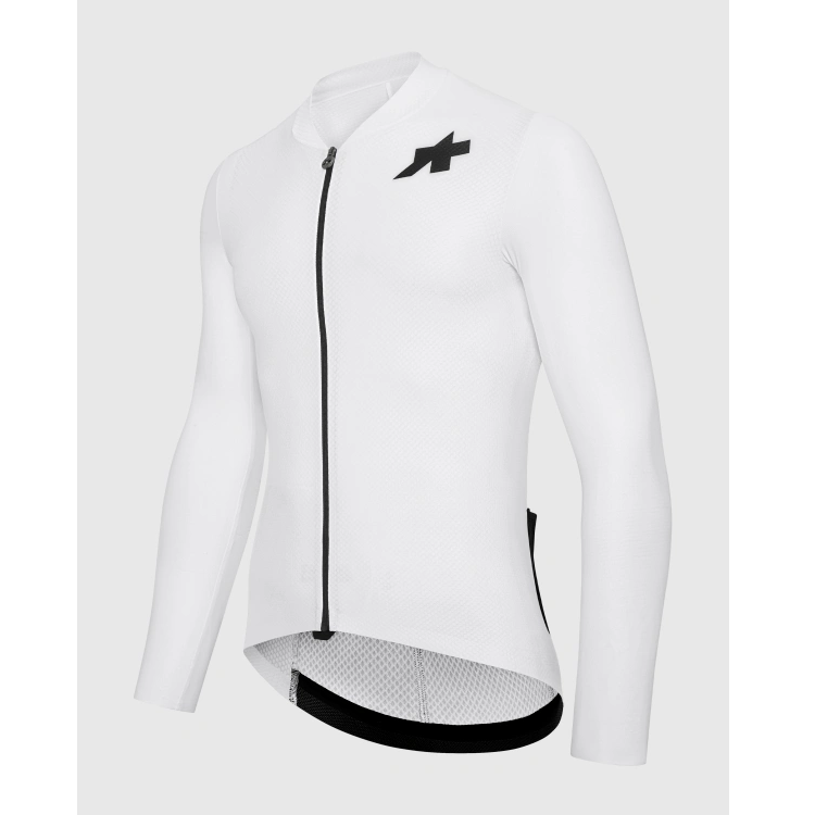 Maillot ASSOS MILLE GT S11 EVO Manches Longues Blanc