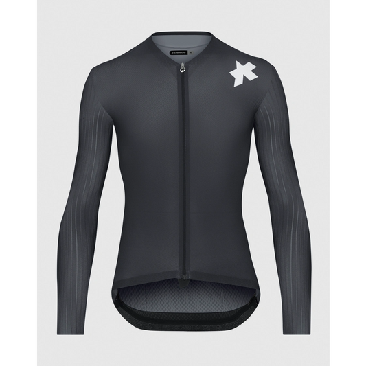 Maillot ASSOS EQUIPE RS S11 Manches Longues Noir/Gris