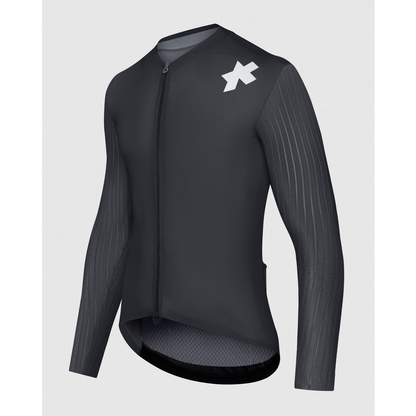 Maillot ASSOS EQUIPE RS S11 Manches Longues Noir/Gris