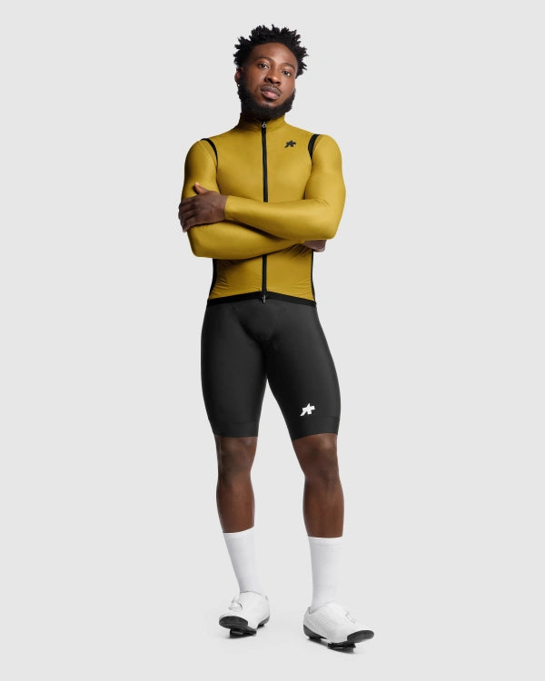 ASSOS MILLE GT WIND S11 Golden Yellow Bunda bez rukávů