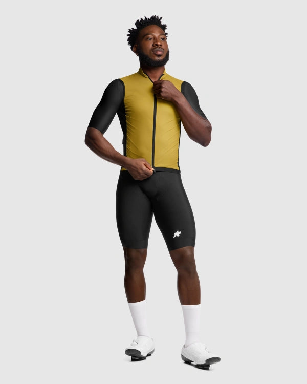 ASSOS MILLE GT WIND S11 Golden Yellow Bunda bez rukávů