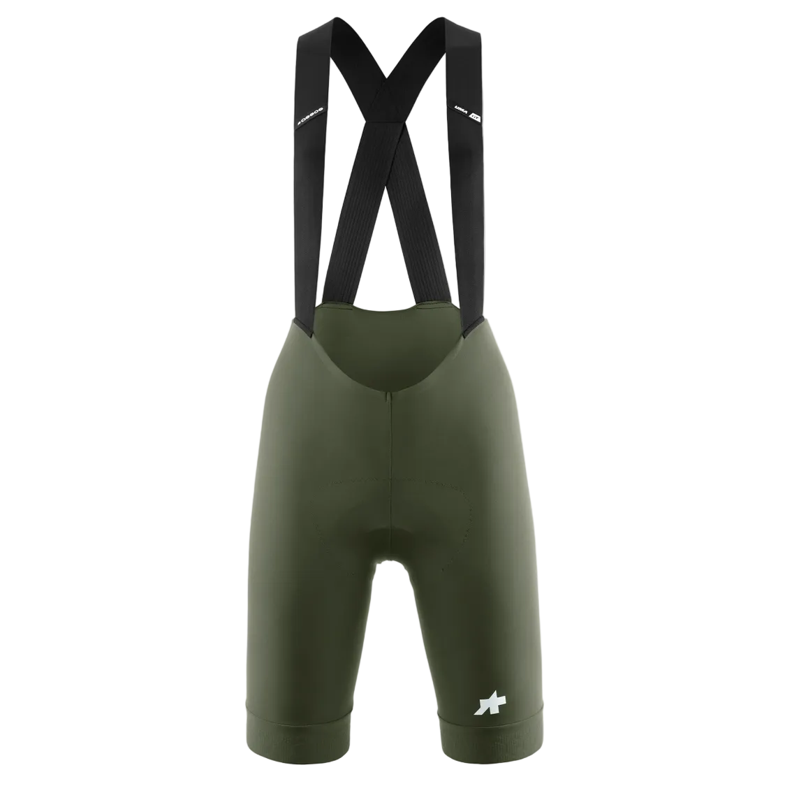 Dámské šortky ASSOS UMA GT S11 Moss Green Bibshort