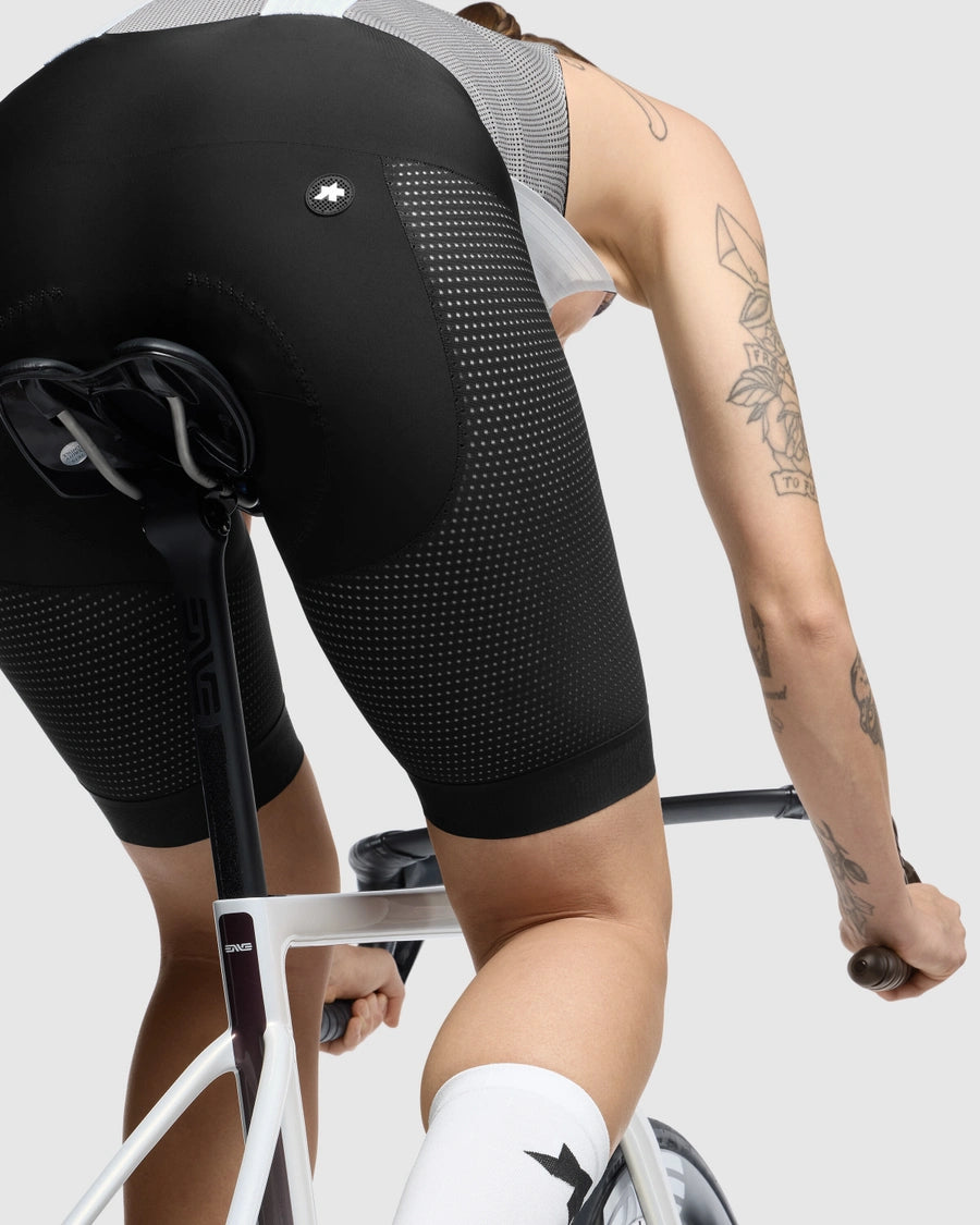 Cuissard Court à Bretelles ASSOS MILLE GT INDOOR S11 Femme Noir