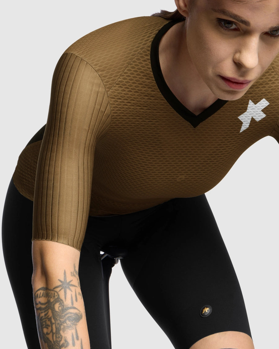ASSOS DYORA RSV S11 kortærmet dametrøje Jupiter Gold