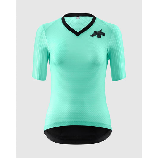 ASSOS DYORA RSV JERSEY S11 Damska koszulka z krótkim rękawem Zielona