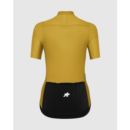 Maillot ASSOS UMA GT S11 EVO Manches Courtes Femme Godlen Yellow