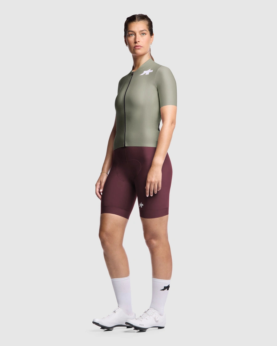 ASSOS UMA GT S11 EVO Kortärmad Edge Green Jersey, dam