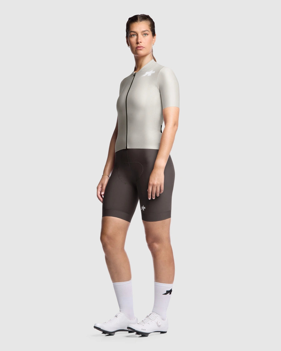 ASSOS UMA GT S11 EVO Dámský dres s krátkým rukávem Almond Milk