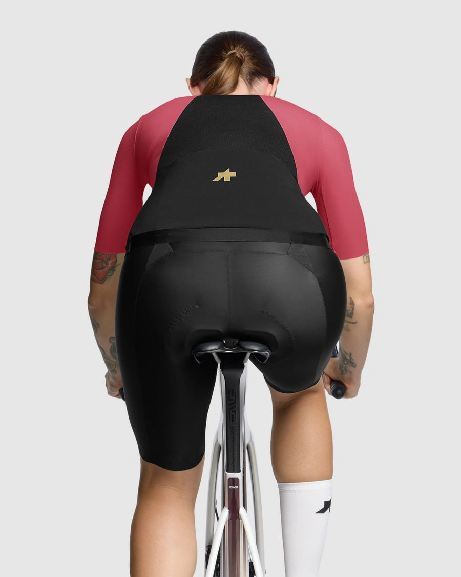 Maillot ASSOS UMA GTV S11 Manches Courtes Femme Berry