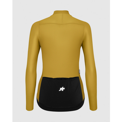 Maillot ASSOS UMA GT S11 EVO Manches Longues Femme Godlen Yellow