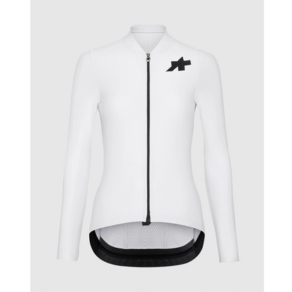 Maillot ASSOS UMA GT S11 EVO Manches Longues Femme Blanc