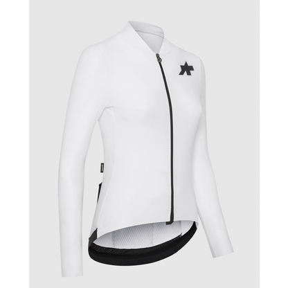 Maillot ASSOS UMA GT S11 EVO Manches Longues Femme Blanc