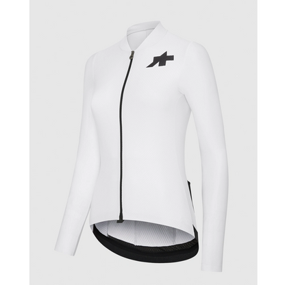 Maillot ASSOS UMA GT S11 EVO Manches Longues Femme Blanc