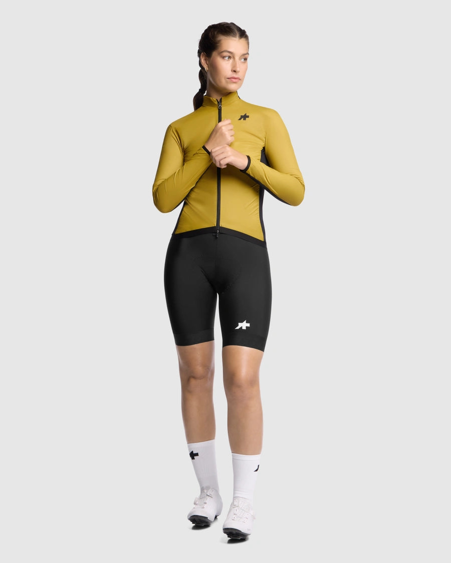 ASSOS UMA GT WIND S11 Dámská bunda Golden Yellow