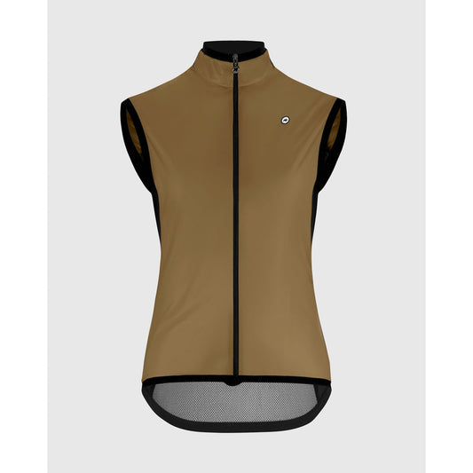 ASSOS UMA GT WIND C2 damska brązowa kurtka bez rękawów