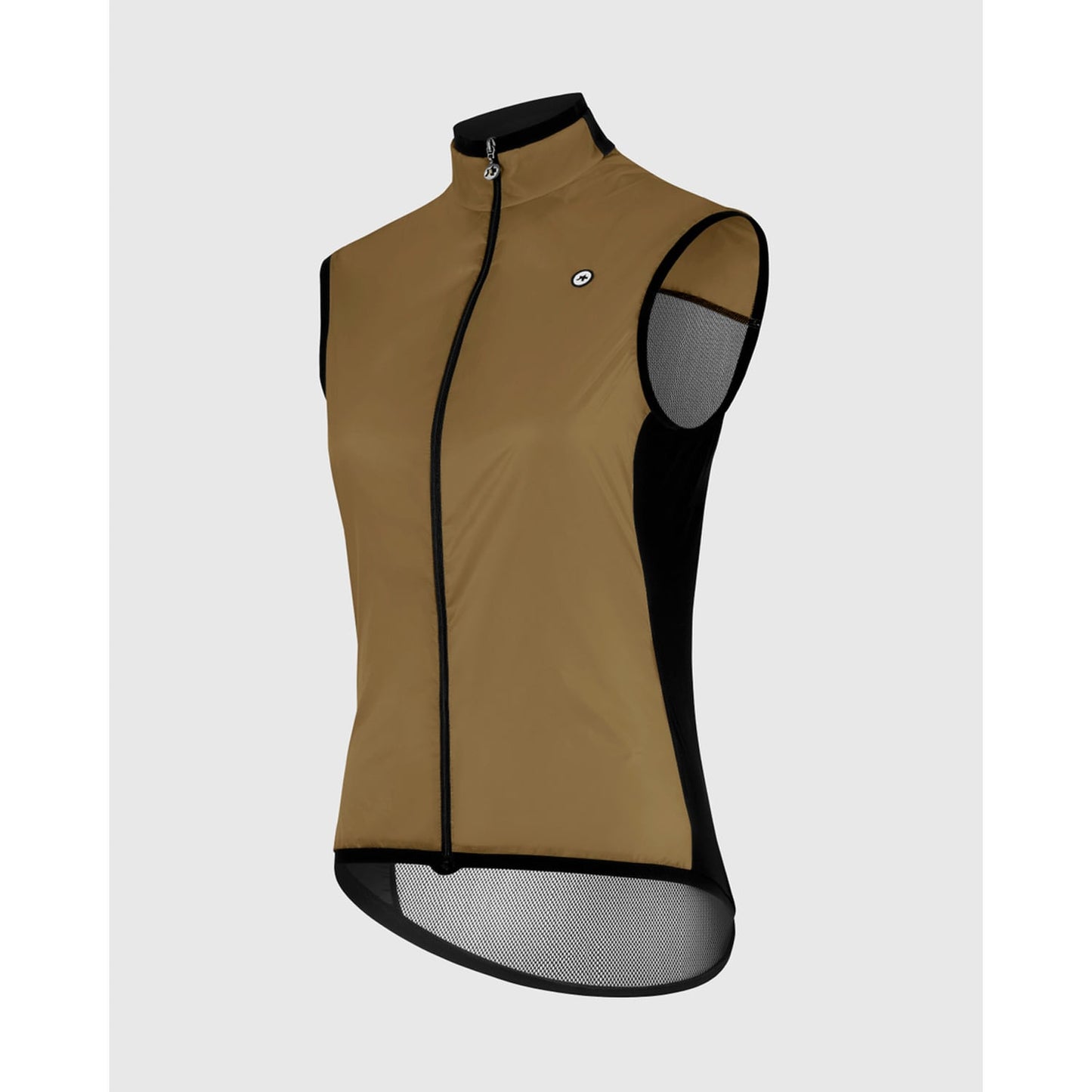 ASSOS UMA GT WIND C2 damska brązowa kurtka bez rękawów