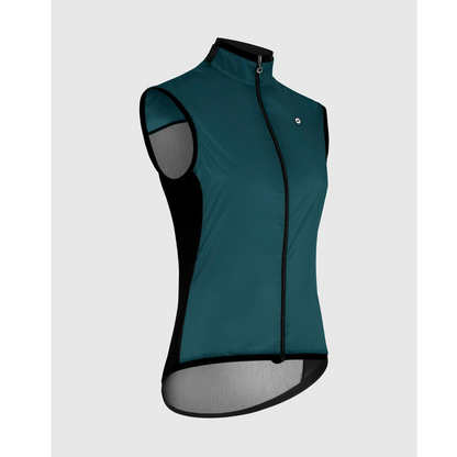 Veste Sans Manches ASSOS UMA GT Wind C2 Femme Foundation Green