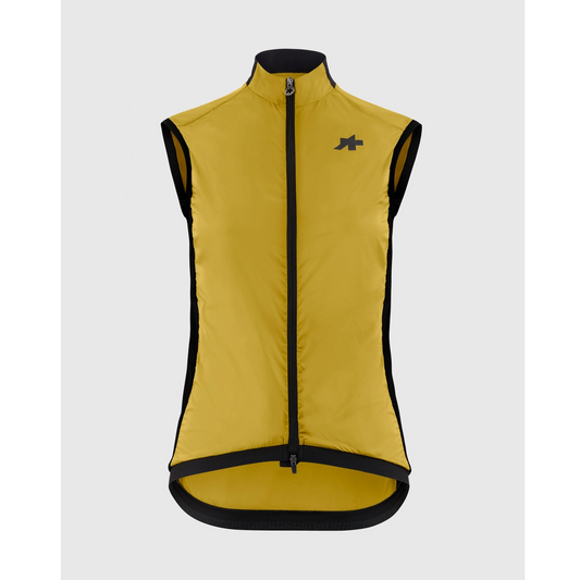 ASSOS UMA GT WIND S11 Guldgul ärmlös jacka för dam