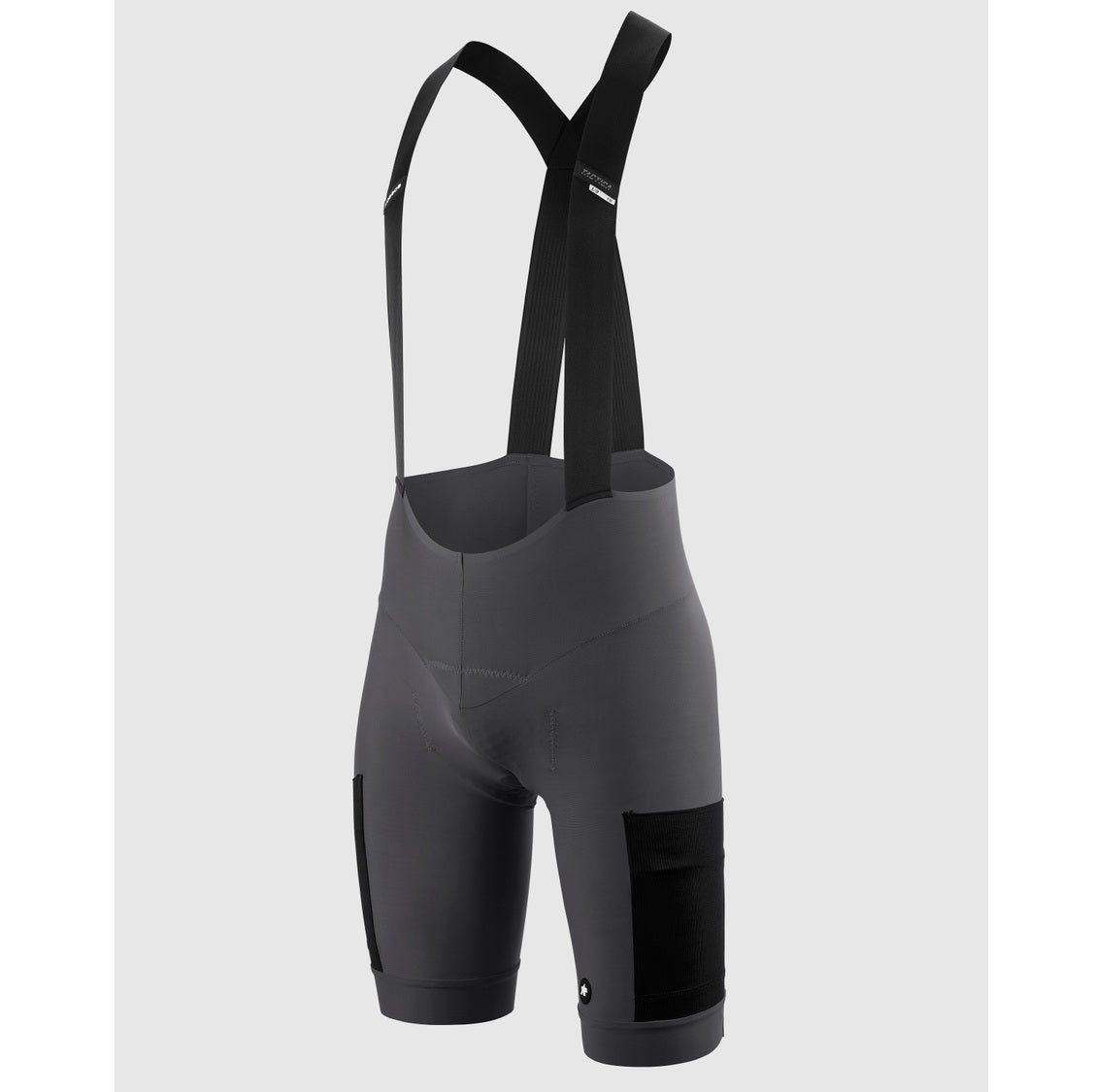 ASSOS TACTICA KIESKAFER GRAVEL T5 spodenki na szelkach szary