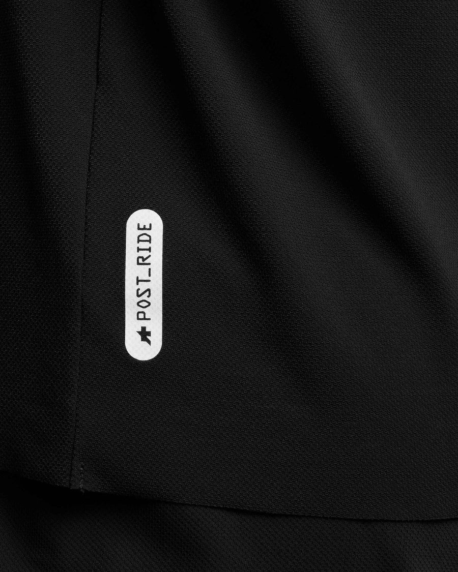 Maillot ASSOS TACTICA POST RIDE T5 Manches Courtes Noir