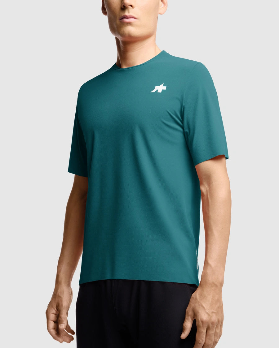 ASSOS TACTICA POST RIDE T5 Koszulka z krótkim rękawem Deep Petrol