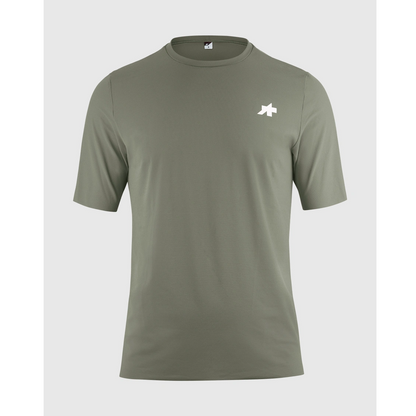 Maillot ASSOS TACTICA POST RIDE T5 Manches Courtes Vert
