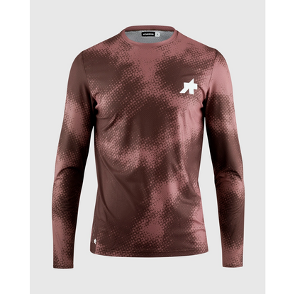 Maillot ASSOS TACTICA T5 MUD FLAGE Manches Longues Marron