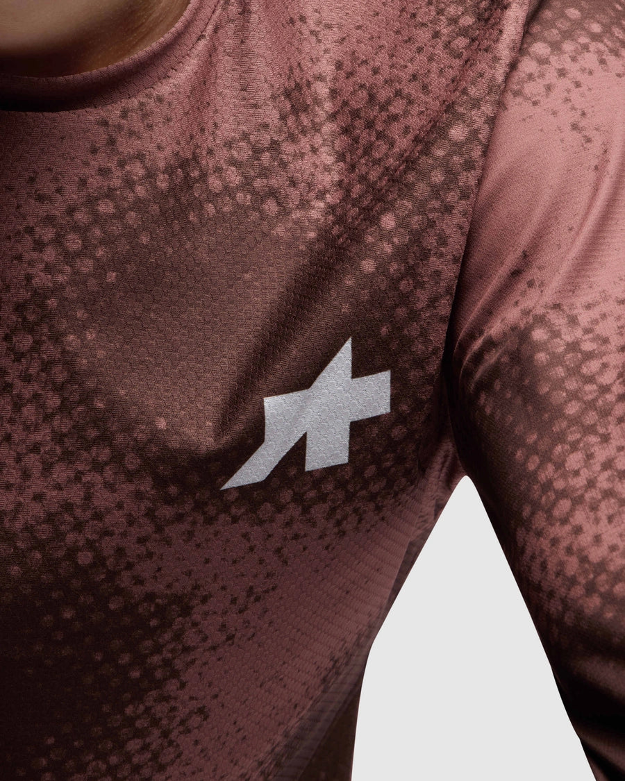 ASSOS TACTICA T5 MUD PLAGE Dres s dlouhým rukávem hnědý